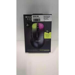 Roccat Kone Pro Wired Gaming Mouse Ergonomic RGB Lightweight